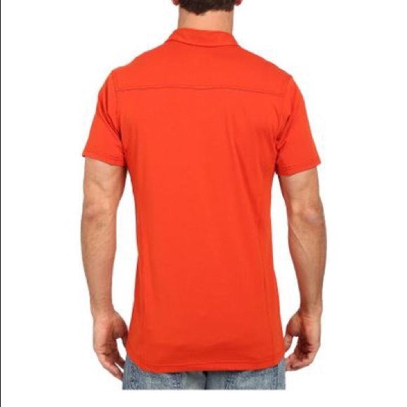 Arc'teryx Orange Captive Polo Short Sleeve | M - Picture 2 of 7